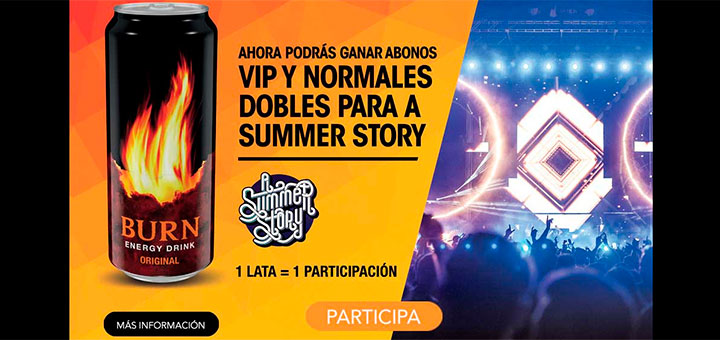 Gana abonos para Summer Story con Burn