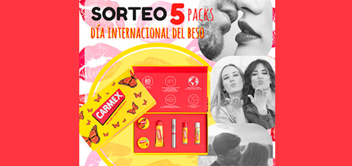 Carmex regala 5 packs Edición Especial Mariposa 2018