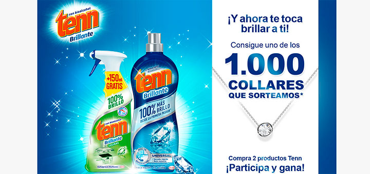 Consigue uno de los 1.000 collares que sortea Tenn