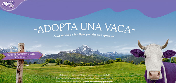 Gana un viaje a los Alpes con Milka