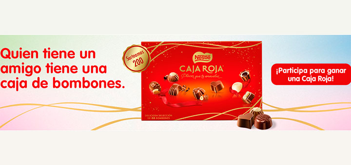 Gana una Caja Roja de Nestlé