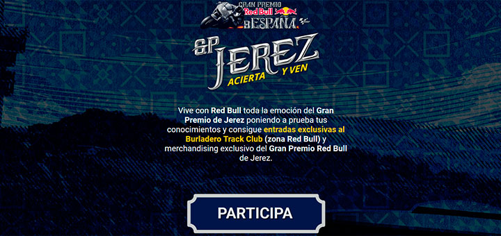 Gana una entrada al Gran Premio Red Bull de España