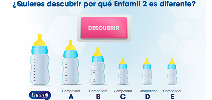 Reparten muestras gratis de Enfamil 2