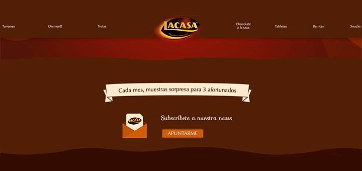 Chocolates Lacasa reparte muestras sorpresa