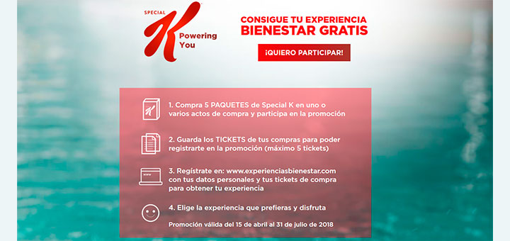 Consigue una experiencia bienestar gratis con Kellogg's