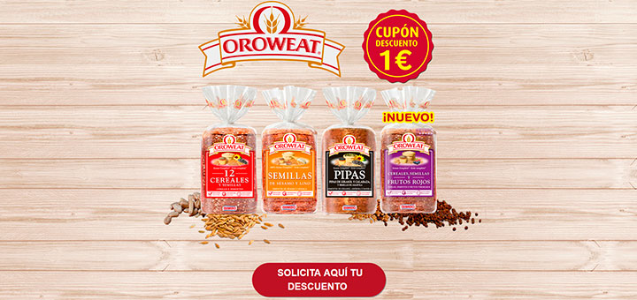 Cupón descuento de 1€ en Oroweat