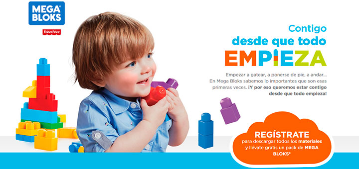 Llévate gratis un pack de Mega Bloks