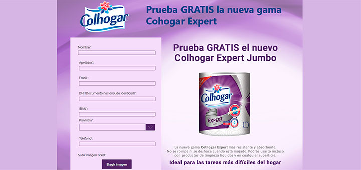 Prueba gratis el nuevo Colhogar Expert Jumbo