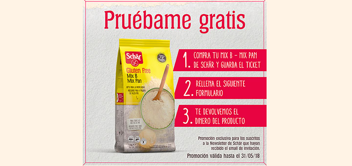 Prueba gratis Mix B - Mix Pan de Schär