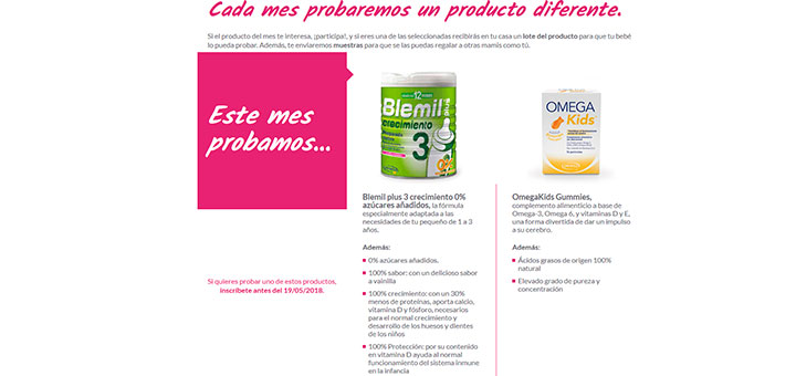 Prueba gratis Omegakids Gummies y Blemil plus 3 sin azúcar con Ordesa