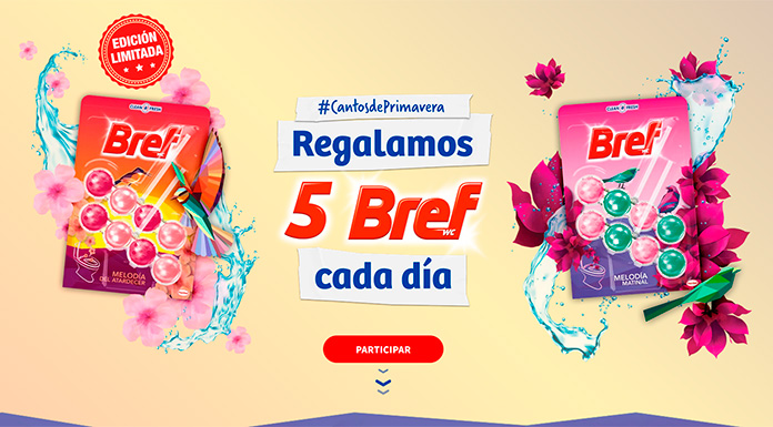 Regalan 5 kits Bref al día