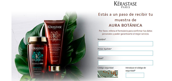 Muestras gratis de Kérastase Aura Botánica