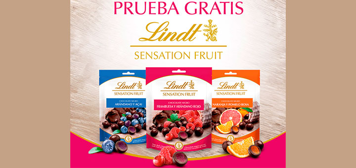 Prueba gratis Lindt Sensation Fruit