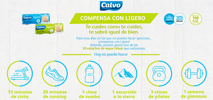 Calvo sortea 30 estuches de vapor Lékué