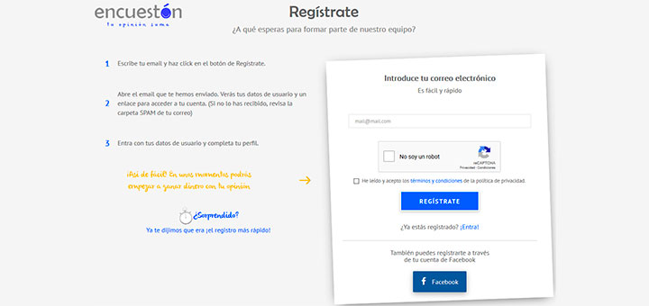Gana dinero directo con Encuestón