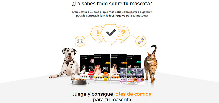 Gana fantásticos regalos para tu mascota con Purina