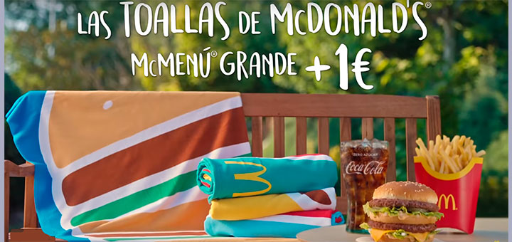 Llegan las toallas de McDonald's este verano