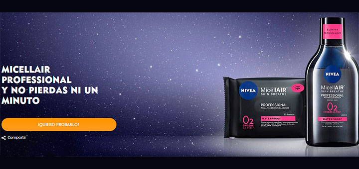 Prueba gratis Micellair Professional de Nivea