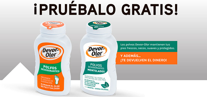 Prueba gratis polvos Devor-Olor