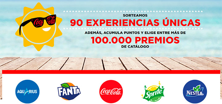 Siente el verano con Coca Cola