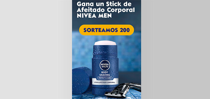 Sortean 200 unidades de Stick de Afeitado Corporal