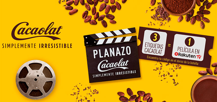 Consigue una película con Cacaolat