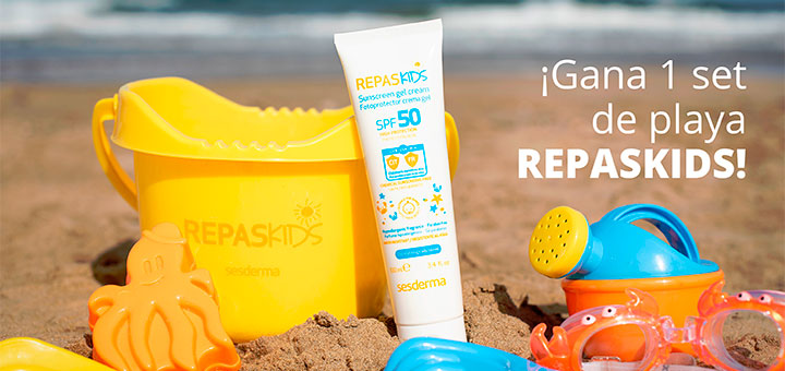 Gana 1 set de playa Repaskids