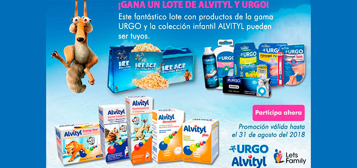 Gana un lote de Alvityl y Urgo con Lets Family