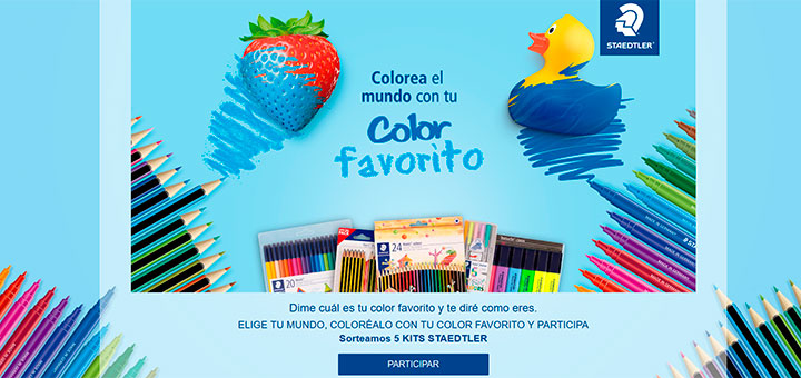 Staedtler sortea 5 kits de sus productos