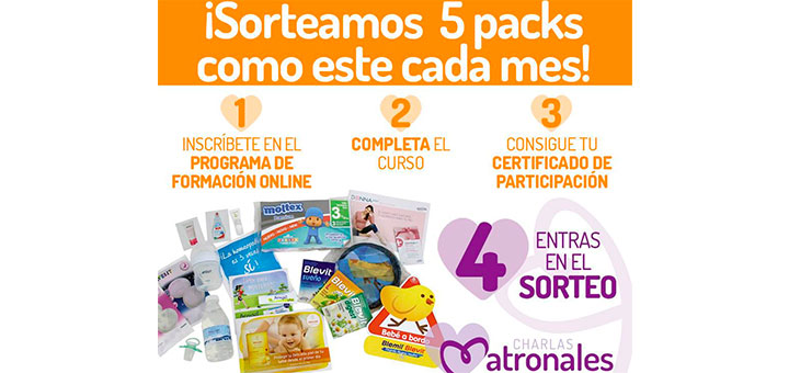 TodoPapás sortea 5 packs de productos para bebés cada mes
