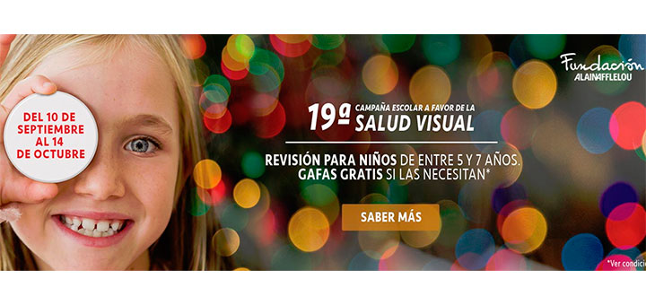 Alain afflelou niños gratis 2025