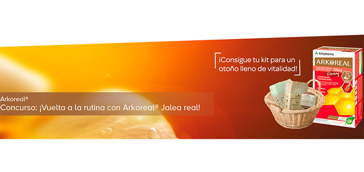 Arkopharma sortea 50 kits con Arkoreal