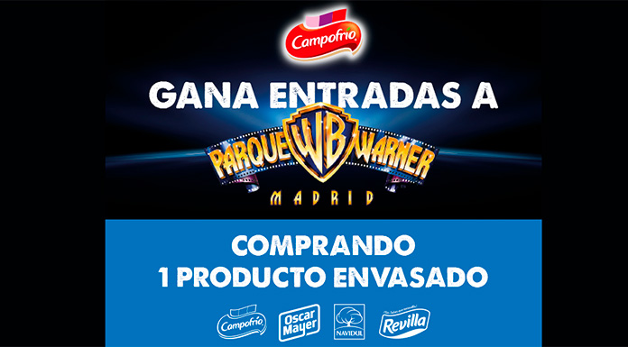 Gana 1 entrada doble al Parque Warner con Campofrío