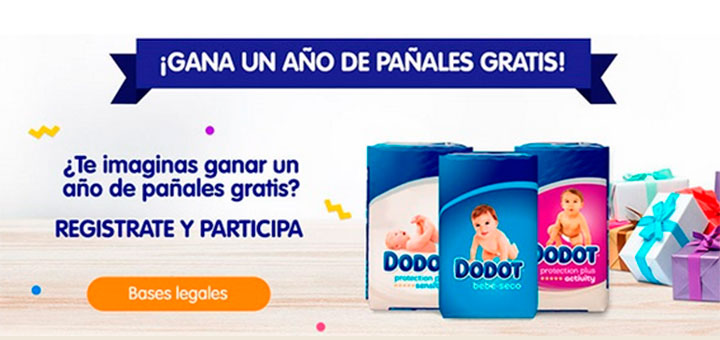 Gana un año de pañales gratis con Dodot