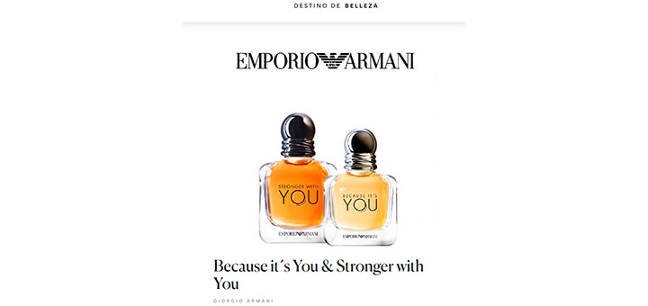 Muestras gratis de Because it's You & Stronger with you