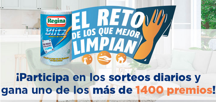 Participa en los sorteos diarios de Regina