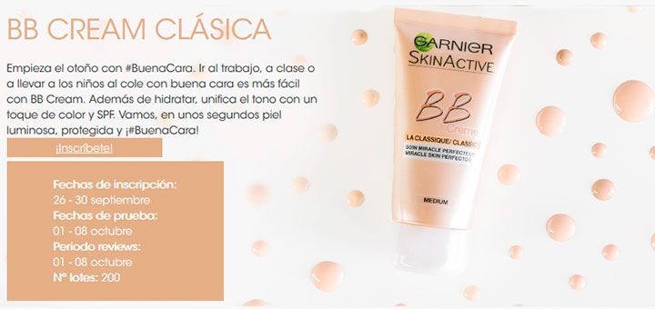 Prueba gratis BB Cream clásica