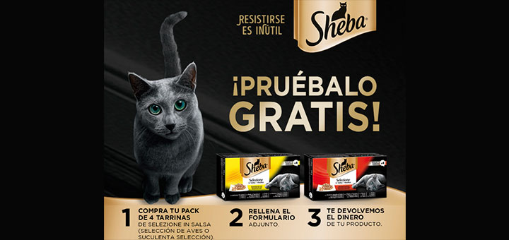 Prueba gratis tarrinas Sheba Selezione in Salsa