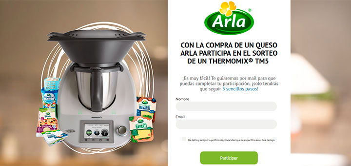 Arla sortea un Thermomix