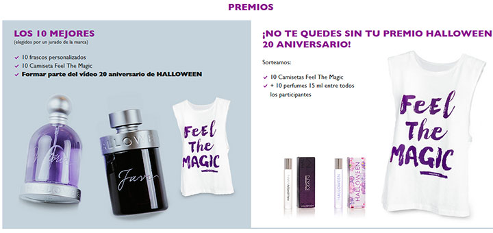 Consigue premios con Halloween