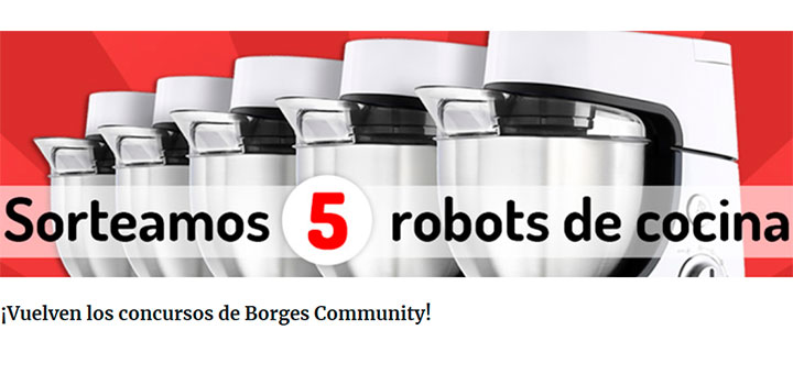 En Borgues Community sortean 5 robots de cocina
