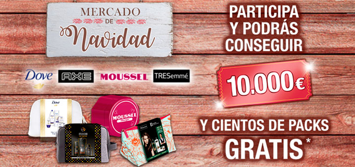 Gana 10.000€ y packs Unilever