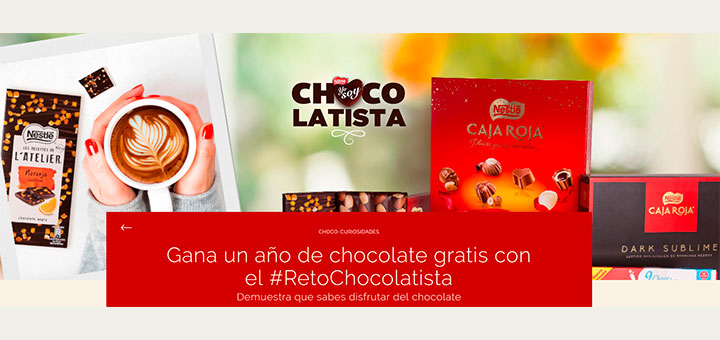 Gana un año de chocolate gratis con Nestlé