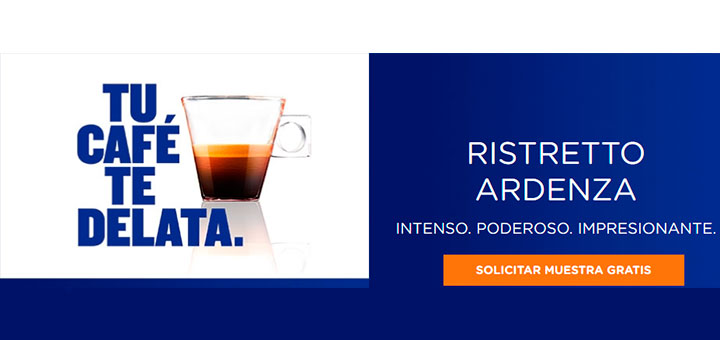 Muestras gratis de Café Ristretto Ardenza