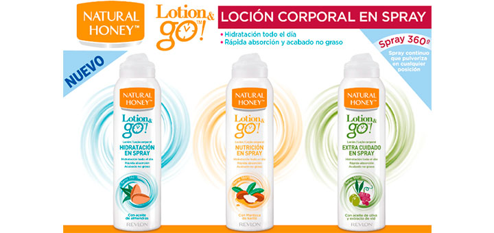 Prueba gratis Lotion & Go de Natural Honey