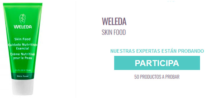 Prueba gratis Weleda Skin Food