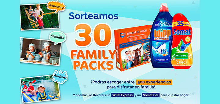 Sortean 30 Family packs