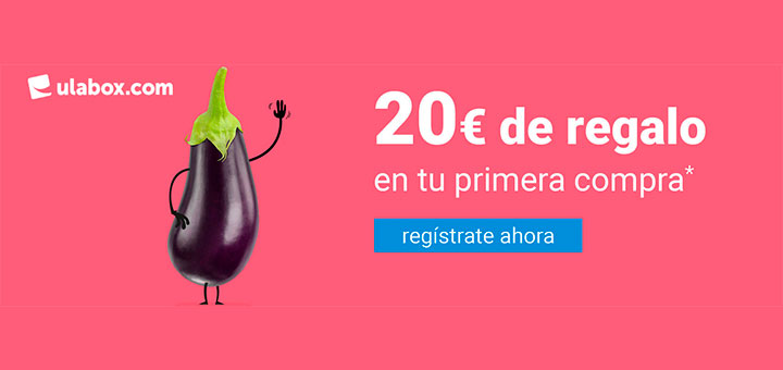 20€ de regalo en la primera compra en Ulabox