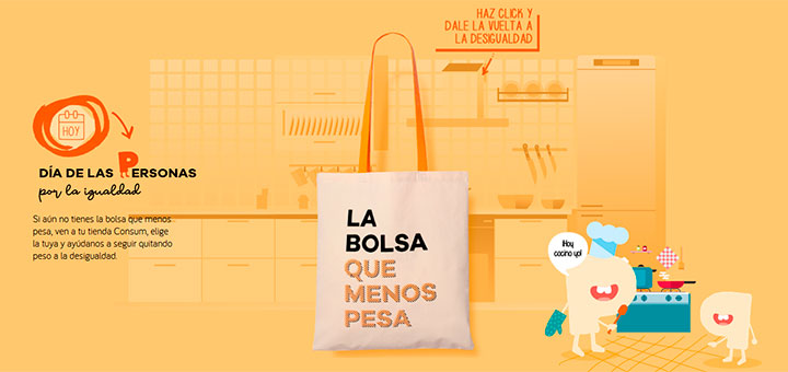 Consum sortean bolsas