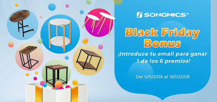 Gana un fantástico premio con Songmics Gana un fantástico premio con Songmics